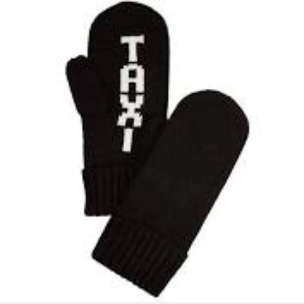 Kate Spade taxi Mittens